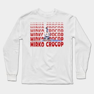 Mirko Crocop Red Long Sleeve T-Shirt